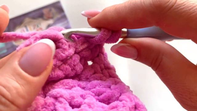 Sal Crosetat Natalia Cu Alize Velluto Tutorial Pas Cu Pas  #mmihacrochet #crochet