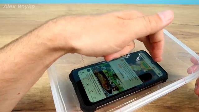 Заморозил в куске льда и бросил в кипяток Новый Oukitel WP15! Что с ним будет?... смотреть онлайн