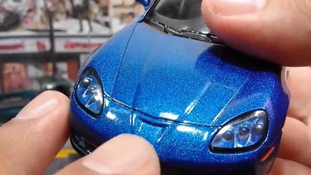 รถเหล็ก KiNSMART Corvette Z06 смотреть онлайн