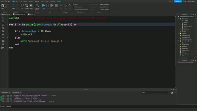 How to Make a Account Age Checker in Roblox Studio - [2023] смотреть онлайн