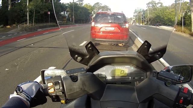 Suzuki Burgman 650 - My First Ride! смотреть онлайн