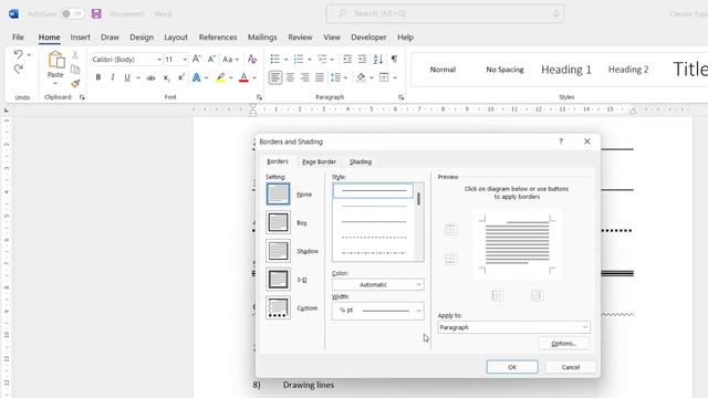 How to Add a Horizontal Line Across the Page in Microsoft Word смотреть онлайн
