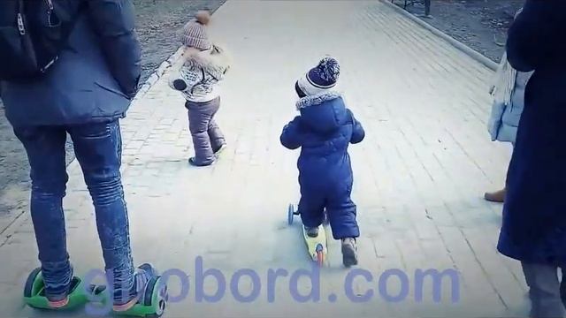 Прогулка в парке на гироборде смотреть онлайн