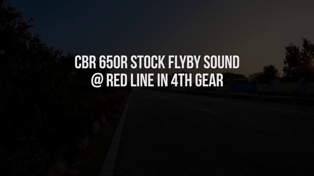 CBR 650R Akrapovic Flyby Vs Stock Flyby смотреть онлайн
