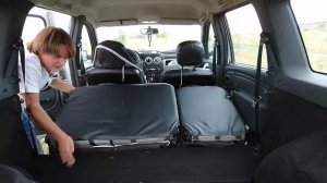 Ровный пол в Lada Largus (обзор). Комфортная ночевка в Ларгусе