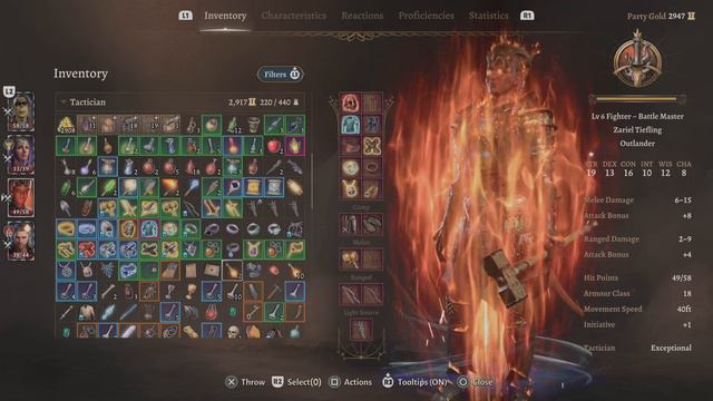Baldur's Gate 3 defending portal on tactician смотреть онлайн