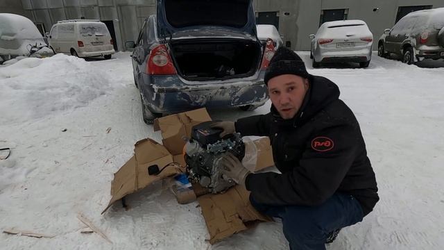 ДВИГАТЕЛЬ ЛИФАН 29 л/с НА БУРАН 640. УСТАНОВКА ПОЛНЫЙ ПИ...ЕЦ!!!! смотреть онлайн