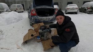 ДВИГАТЕЛЬ ЛИФАН 29 л/с НА БУРАН 640. УСТАНОВКА ПОЛНЫЙ ПИ...ЕЦ!!!!