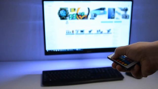 Подсветка монитора из RGB светодиодной ленты смотреть онлайн