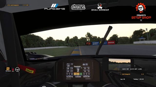 iRacing - 23S4 - Ferrari 296 GT3 - IMSA - Road Atlanta - Jak смотреть онлайн