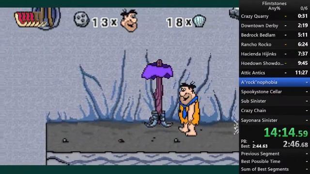 (WR) The Flimtstones: Big Trouble in Bedrock Any% Speedrun in 28:07 смотреть онлайн