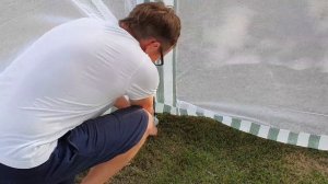 Садовый тент, шатёр для дачи. Обзор, отзыв