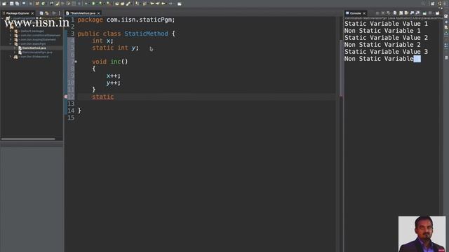 Java static Keyword in English | Basics of Java in English | Static Keyword in Java смотреть онлайн
