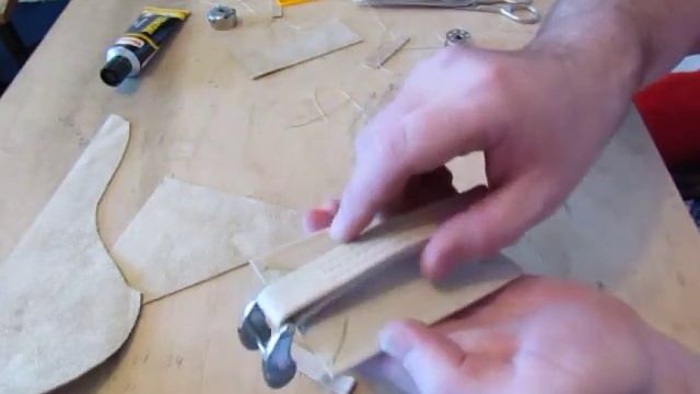 14 мастер - класс пошива портфеля - сборка ручки смотреть онлайн