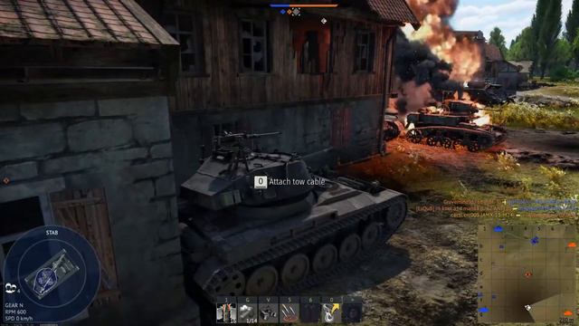 War Thunder [GFRB]: M4A4 Sherman, SB2C-5 Helldiver, AMX-13-M24, ARL-44 смотреть онлайн