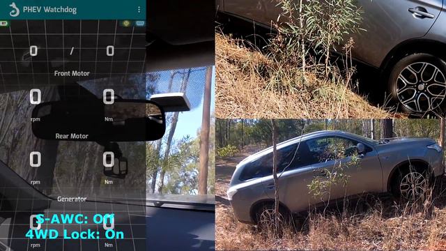 EP111 - Offroading the Outlander PHEV in my backyard! смотреть онлайн