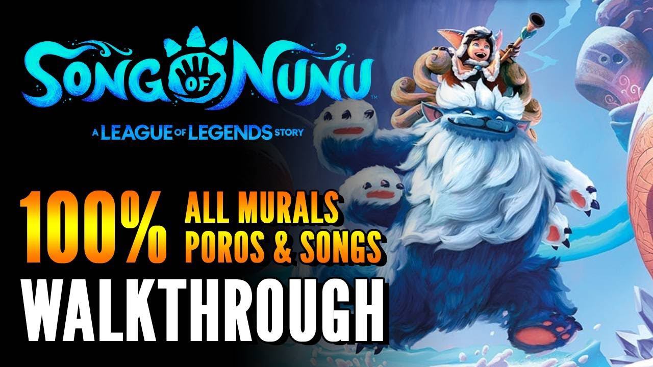 Song of Nunu - 100% Completion Guide Walkthrough Full Game Longplay - A League of Legends Story смотреть онлайн
