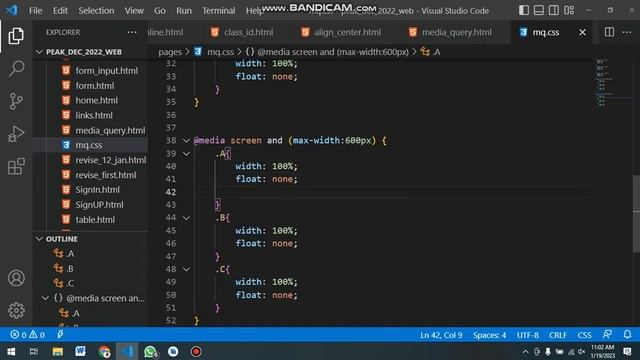 Media Query DIV Website Development Course Part 37 In Urdu Hindi смотреть онлайн