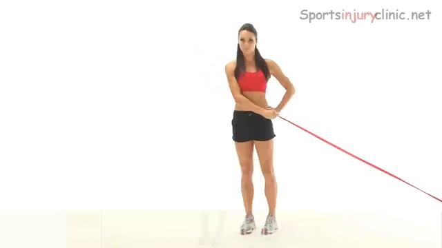 Плечевой сустав: Заключительный этап реабилитации - 27. Диагональные упражнения с эластичной лентой смотреть онлайн