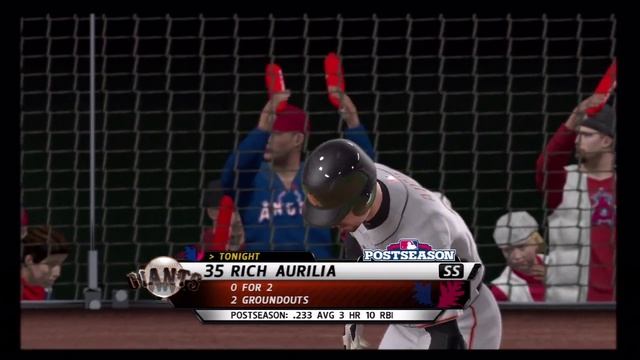 MlB 12 The Show "World Series" 2002 Game 4 Giants(Kirk Rueter) Vs Angels(John Lackey) смотреть онлайн