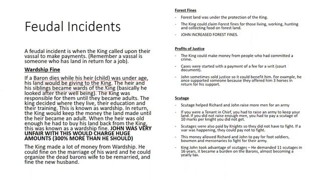 GCSE History - Richard and John - How was revenue (money) raised? смотреть онлайн