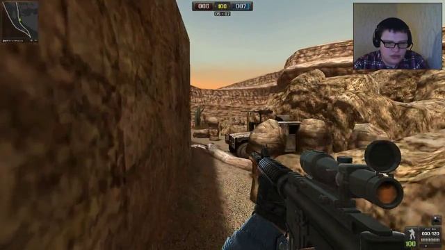 PointBlank лагерь в пустыне 1 на 1 смотреть онлайн