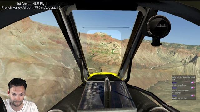Canyon Trench Run in an AlphaJet & a Call from an Aviation Celebrity! (X-Plane 11) смотреть онлайн
