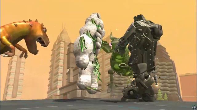 Cartoon Characters vs Heroes Turf War 2 | Cartoon vs Hero [S2] | SPORE смотреть онлайн