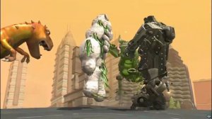 Cartoon Characters vs Heroes Turf War 2 | Cartoon vs Hero [S2] | SPORE
