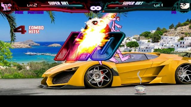 Mugen : Pink Panther Vs Po (Request) смотреть онлайн