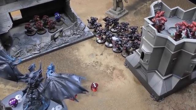 Blood Angels vs Tyranids *NEW CODEX* Warhammer 40K Battle Report смотреть онлайн