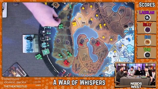 A War of Whispers | Board Game Live Playthrough смотреть онлайн