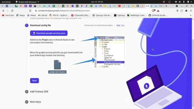 Flutter: Firebase Setup смотреть онлайн