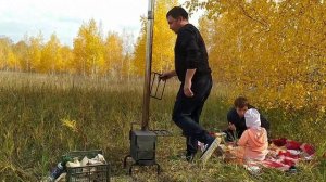 Самая надёжная печка для зимней палатки