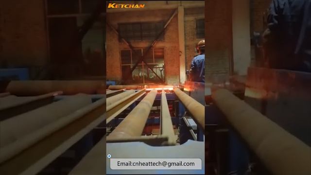 Medium Frequency Induction Furnace for Steel Bar Billet Forging Heating смотреть онлайн