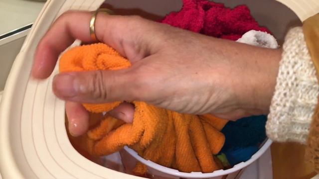 Part-3/4 Mini Folding Washing Machine with Disinfectant Light-First Use Review-Rinsing Cycle Drying смотреть онлайн