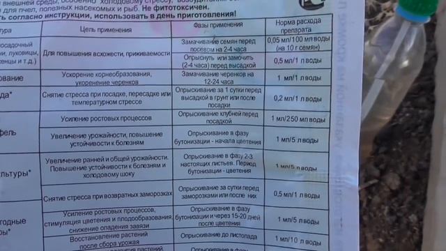 АНТИСТРЕССОВОЕ ОПРЫСКИВАНИЕ РАССАДЫ "ЭПИНОМ". Ольга Чернова. смотреть онлайн