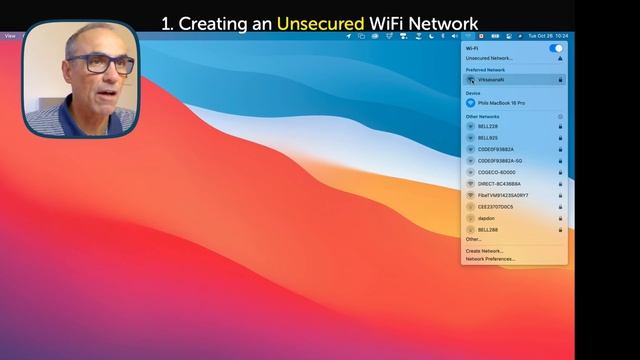 Creating a WiFi Network with your MacBook Pro for connecting NDI based devices and more… смотреть онлайн