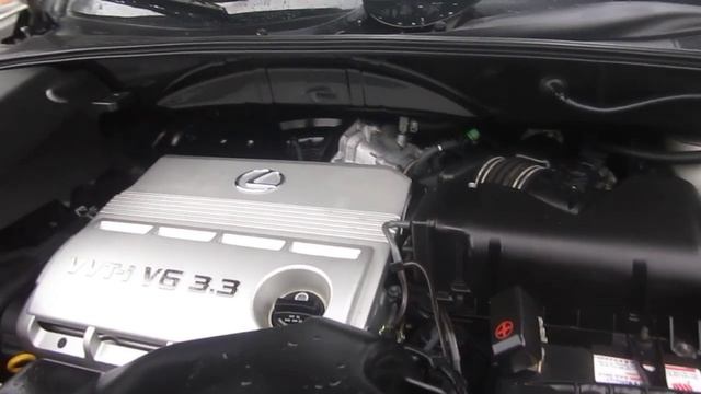 2004 Lexus RX330 SUV AWD, silver - Stock# 5090A - Engine смотреть онлайн
