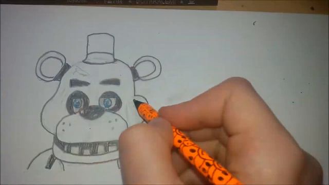 speed art freddy/быстрая нарисовка фредди смотреть онлайн