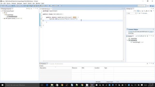 Java+Eclipse - First Java program and user inputs explained in 10 minutes смотреть онлайн