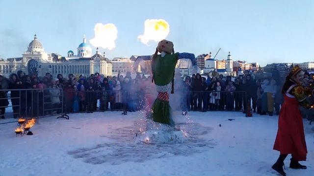 Сжигание чучела 