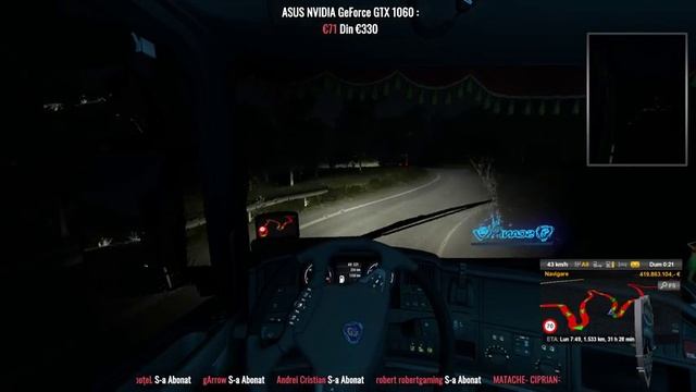 Live ETS2 am racit in cabina nu mai merge caldura! смотреть онлайн