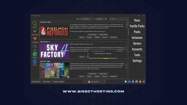 How to Install Modpacks on the ATLauncher! смотреть онлайн