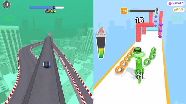 Going Balls Vs Tall Man Run, Crayon Rush 3D, Long Neck Run, Big Head Man Run All Levels Gameplay смотреть онлайн
