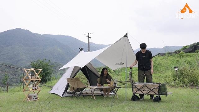 NX22671014 СКЛАДНАЯ ТЕЛЕЖКА с ОТКИДНЫМ БОРТОМ. MOBI GARDEN