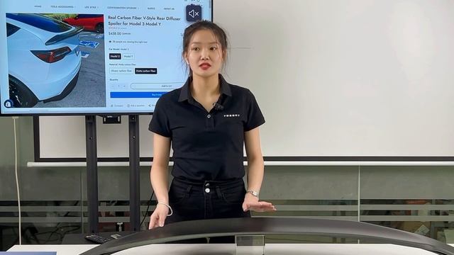 Tesla Spoiler V Style from Tesery.com смотреть онлайн