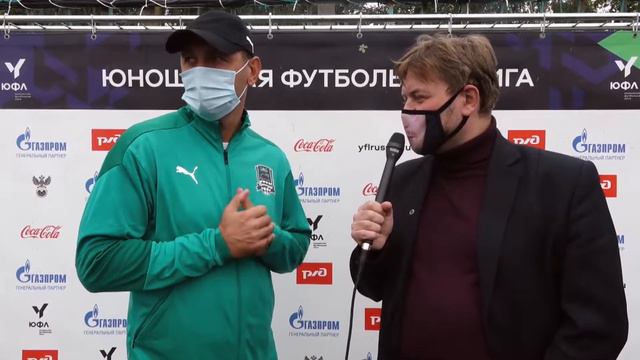 ЮФЛ-2. ЦСКА - Краснодар. 7-й тур. Интервью смотреть онлайн