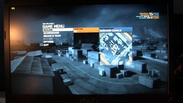 ASUS G750JX Battlefield3 Game Play with FPS and Various Graphic Settings смотреть онлайн