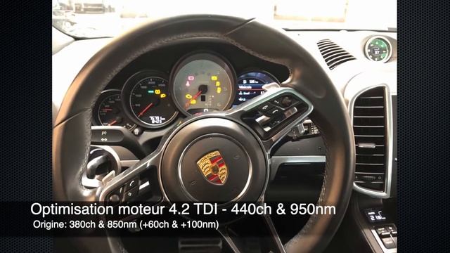 Porsche Cayenne S (958) V8 4.2 TDI 440ch & 950nm ! (Optimisation moteur) смотреть онлайн